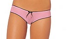 Thong panty with ruffles and stiching